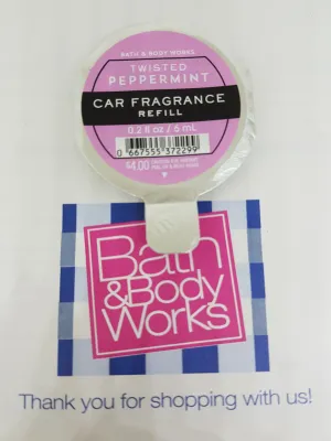 Bath and body works น้ำหอมปรับอากาศรถยนต์แบบรีฟิล ขนาด 6 ml.