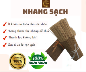 [BÁN CHẠY] Nhang Xanh Phòng Máy Lạnh 1kg(40cm) -  Mùi hương dịu nhẹ ít khói tự nhiên không hóa chất độc hại