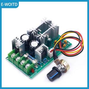 【E-WOITD】 DC 10-60V Motor Speed Control Regulator PWM Motor Speed Controller Switch 20A