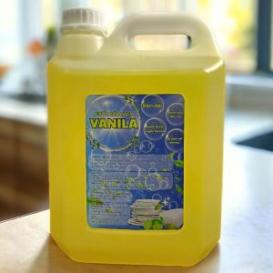 Nước rửa chén Vanila ( can 5 kg)  an toàn cho da tay