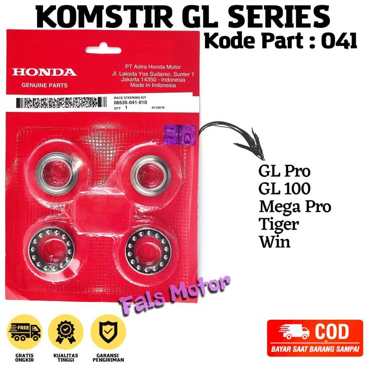 Komstir Megapro - Tiger - GL Pro / Comstir GL 100 - Win Kualitas Terbaik