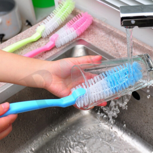 Long Handle Cup Cleaning Brush feeding Bottle Cleaning Brush Water Bottle Brush  Berus Botol Air 水瓶刷