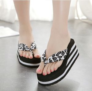 [Free Shipping] 2026 Summer Womens Sandals with Ultra-High Non-Slip Wedge Heel Flip-Flops for Students to Wear Outside