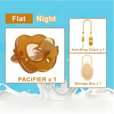 AODUOYAYA Portable Baby Silicone Pacifier 0 To 6 Months Soft Imitation Breast Milk Silicone Baby Teether