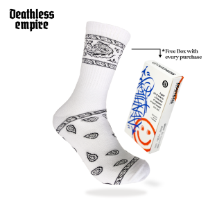 DEATHLESS SOCKS | KAOS KAKI | KAOS KAKI MOTIF | ACCESORIES | PAISLEY SERIES