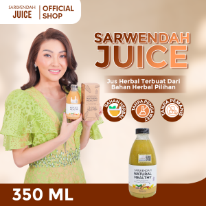 Sarwendah Juice 1 Botol Jus Bawang Putih Tunggal  Menurunkan Kolesterol Darah Tinggi Asam Urat Pcos