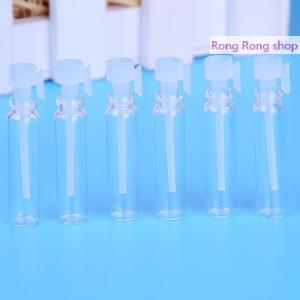 Rong Rong shop 10 50 lọ thủy tinh mini 1ml chai phòng thí nghiệm rỗng Nước hoa dầu lỏng