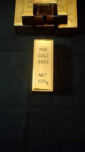 Diecast Fine Gold 999.9 Miniatur Emas Batangan 1000 gr