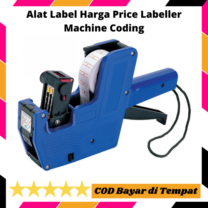 Alat Label Harga Price Labeller Machine Coding - alat pelabel harga / alat labelling labeling harga / alat pembuat label harga / alat pencetak label harga / alat cetak label harga / price labelling labeling labeller labeler / alat label harga 8 digit