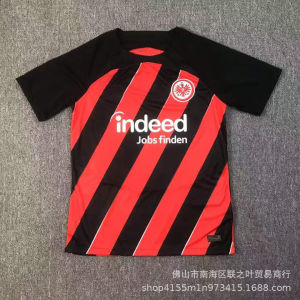 23/24 Liga Jerman Jersi Frankfurt Baru Lan Muani Kamada Dadi Getze Pakaian Bola Sepak Dalam dan Luar