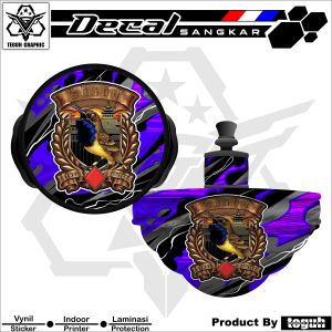 Decal Sangkar T3 +Tebok Motif Bisa Request Free