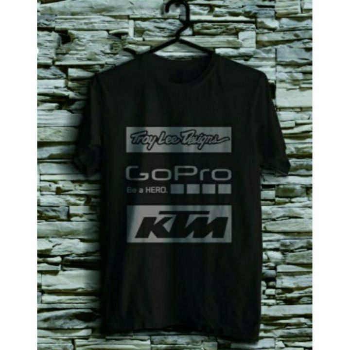 tshirt baju kaos ktm/kaos gopro/kaos tld kaos Racing/ kaos MTB