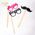 The Craft Decor Photo Booth Props Wooden Stick | Wedding Party Event Photoshoot Decoration | Props Kahwin. 
