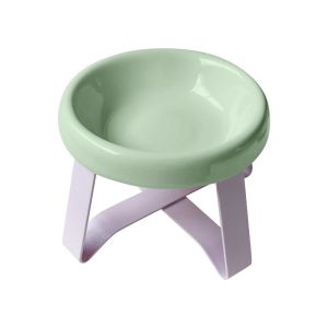 MADEWITH Spine Protection Pet Bowl Neck Protection with Stand Cat Bowl Fashion High Feet Dog Bowl Pet Supplies