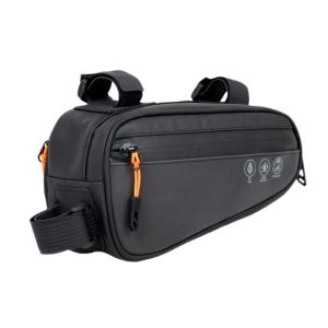 Weatherproofed Bike Frame Storage Bag Oversized Bike Top Tube Storage Bag for Various Weather Cycling