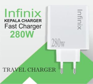 Kepala Charger For Infinix 280W HOT 30 Fast Charging/ Super Vooc Adaptor Best Quality