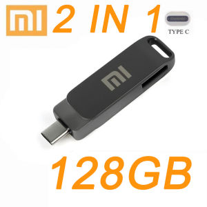 Xiaomi TYPE-C 2 in 1 Flash Memory Driver 128GB/256GB/512GB/1TB/2TB USB3.0 High-Speed USB flash drive（BLACK）