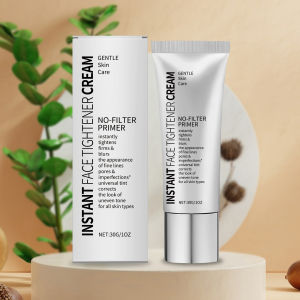 Amz Facial Primer Waterproof Concealer Pore-Minimizing Anti-Fine Lines Hydrating Moisturizer Skin Barrier Repair Base Makeup Isolation Cream (30g)
