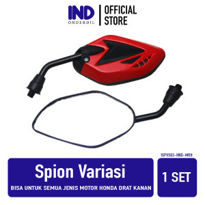 Spion Variasi Model Verano Honda Yamaha Beat Lama Old eSP Street K1A Deluxe Vario Scoopy Spacy Revo Grand Supra Tiger CB Blade Mio Lama J Soul GT Sporty M3 Z S Vega X-Ride Fino Jupiter Kaca Sepion Putih Merah Biru Hitam