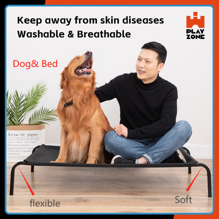 Elevated Mesh Dog bed Detachable Dog Kennel Breathable MoistureProof