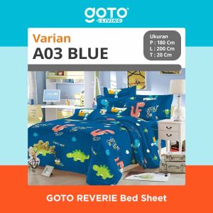 Goto Reverie Sprei Kasur Set 180x200 Aesthetic Seprei Motif Estetik