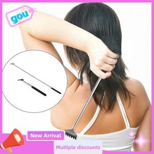 gou Steel Retractable Itching Rake Scratcher Telescopic Massage Tool Back Scratcher