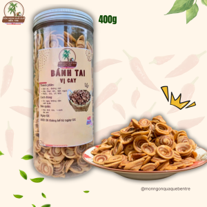 Bánh Tai Vị Cay - Cay Cay giòn giòn vị cay đậm đà ngon miệng - Ăn vặt ngon lành