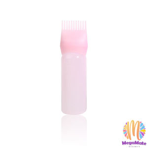 MegaMate ขวดย้อมสีผม พร้อมแปรง ขนาด 170 มล. สําหรับร้านทําสีผม ตัวขวดมีสเกล  Hair dye bottle