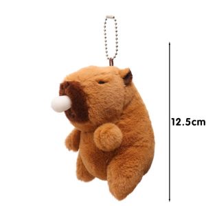 X. z. moonligh thời trang Giáng sinh capybara sang trọng capybara Mặt dây chuyền tự làm sáng tạo kỳ nghỉ Quà Tặng