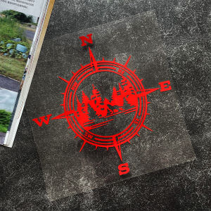 13 màu sắc/cửa sổ xe hơi dán la bàn kính chắn gió xe máy hình dán trang trí trầy xước Bìa dán đề can chống nước