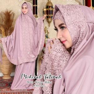 Mukena Fatimah Khadijah Full Kd Mukena Fatimah Jumbo Mukena Dewasa Mewah Elegan Mukena Terbaru Mukena Cantik Adem