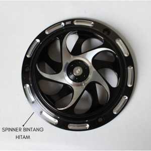 Cover Tutup Kipas Full Cnc Spinner Vespa Cover Mesin Vespa Beat Vario Scoopy Mio Fino Nouvo