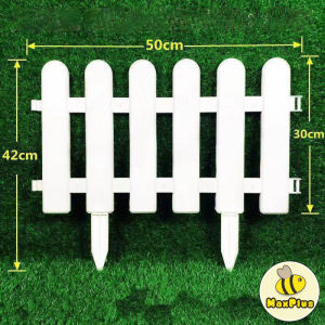 MaxPlus White Fence Yard Home Garden Decoration Strong Outdoor Fence Gardening Fitment