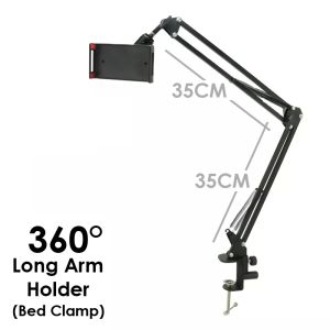 Tablet Lazy Holder 360° Rotation Adjustable Foldable Floor Stand Live Stand For iPad Tab Xiaomi Huawei 手機平板地面支架