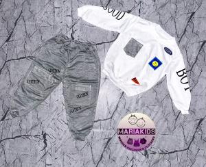 setelan joger anak laki laki usia 1 tahun sampai 5 tahun motif goodboy kekinian dan terjangkau