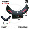 Cover Dudukan Plat Nomor Honda Stylo 160 Cover Variasi Plat Nomor Motor Exie Art. 