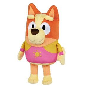 BANZU ตุ๊กตาสัตว์ยัดไส้ ตุ๊กตาพูดได้สีน้ำเงิน Vocalizable ตุ๊กตาหมาร้องเพลง ตุ๊กตา bluey และ bingo Bluey และเพื่อนๆ ผ้าฝ้ายนุ่มๆ หุ่นเพลงสุนัขบิงโก ของขวัญวันหยุดพักผ่อน