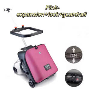 [✅SG Ready Stock] Luggage Suitcase Foldable trolley kids luggage Baby Stroller 20-inch Portable Stroller Suitcase Childrens Portable Luggage Travel Bag Wheels Universal Luggage