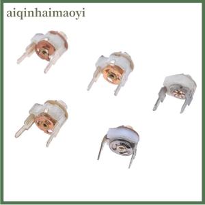 aiqinhaimaoyi 5PCS 5MM Trimmer Capacit Adjustable Capacitor Trimmer Variable Capacitor 3PF 5PF 10PF 20PF 30PF