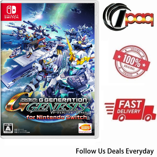 Gd Switch Card Nintendo Switch SD Gundam G Generation Genesis (Asia English) | Lazada