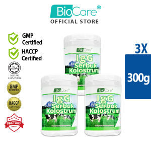 Biocare IgG Colostrum powder (3 X 300g) 牛初乳