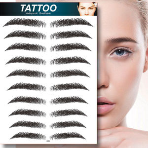 【COD】Tato Alis 6D Waterproof Permanen Stiker Alis Tato Alis Tahan Lama Eyebrow-💞Margot