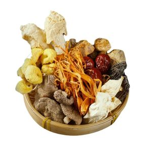 Colorful Bamboo Fungus Mushroom Soup Buns