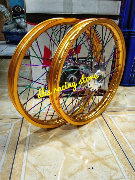 Velg Jari Jari Paketan Ring 17 140-160-185 Merk Rossi Buat Motor