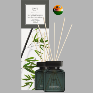 IBURO Tinh dầu thơm phòng với hương hoa nhài chanh táo và xạ hương hổ phách gỗ lọ 100ml