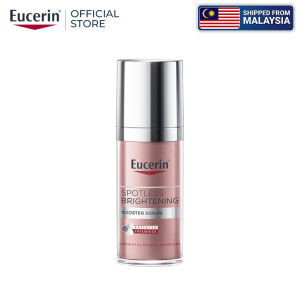 Eucerin Spotless Brightening 4 Piece Set Alcohol Free Cleansing Foam 2 AHA Exfoliating Gel Thiamidol Essence Serum Fade Dark Spots Fix Uneven Skin Tone