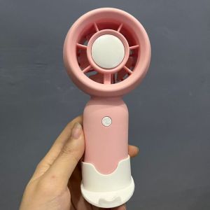 Quạt không cánh xách tay dễ thương Hello Kitty với tuổi thọ pin dài thiết kế gập được và đeo cổ dành cho học sinh du lịch văn phòng và ký túc xá