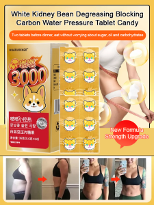 White Kidney Bean Candy Tablets - A great meal savior - a carbohydrate-blocking oil-reducing snack