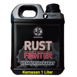 1Liter Pembersih Karat Knalpot Motor Ampuh / Penghilang Karat Besi Baja Almunium Stainless Chrome