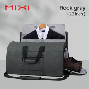 Mixi Multifunctional Duffel Bag For Men Women Convertible Suit Storage Bag Waterproof Garment Bag with Shoe Pouch Large Capacity Travel Bag M3010